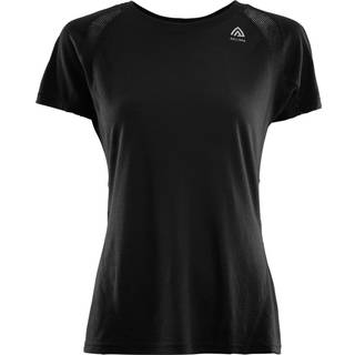 Aclima Women's Lightwool Sports T-Shirt Merino undertøj Damer størrelse XXL farve sort