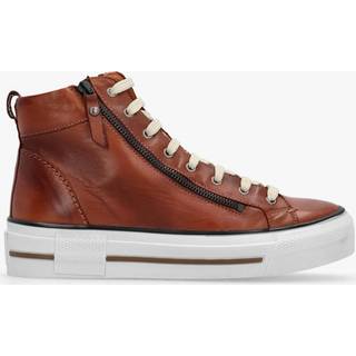 Moda in Pelle Annaken High Top Chunky Snørebånd Læder TrainersEU 39 (UK 6)