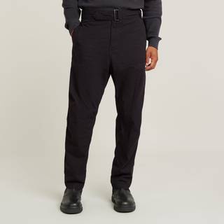 Fatigue Pants Relaxed Tapered - Black - Men