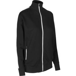 ID Kontrast Dame Cardigan - Black - 3XL