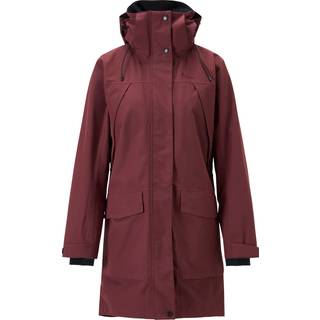 Pinewood regnparkajakke dame, earth plum, XL 3250