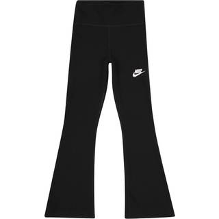 Højtaljede Nike Sportswear Classic-leggings med svaj til piger - sort - L