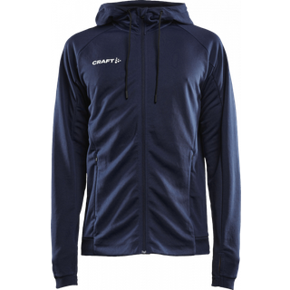 Craft 1910159 evolve hood jacket jr Børn / Sportsjakke Navy 122/128
