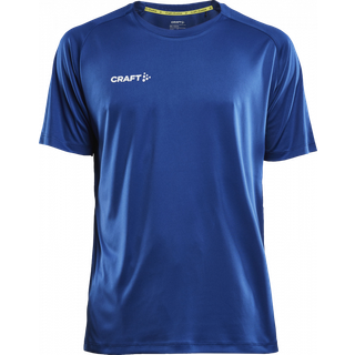 Craft 1910144 evolve tee jr Børn / Trænings T-shirt / Sports T-shirt / T-shirt Club Cobolt 122/128