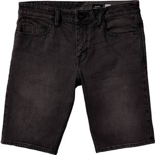 Volcom Solver Denim Shorts - 28 - black out