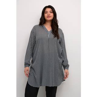 Kaffe Curve KCami Tunika - Blå - Str 54 - Damer