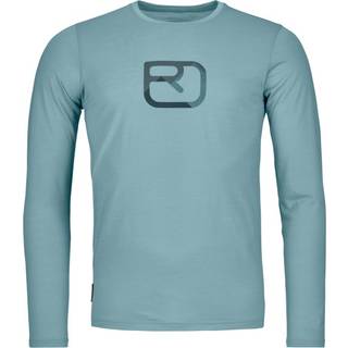 Ortovox 150 Cool Mountain Silhouette L/S Merino-shirt Herrer størrelse L farve turkis