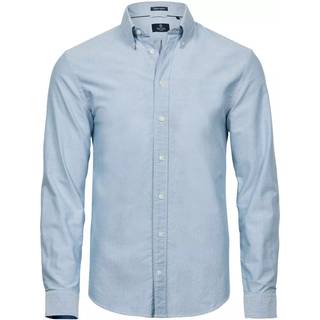 Teejays - Perfect Oxford Skjorte - Herre - Blå - Style 4000