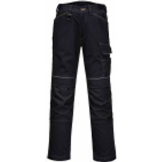 PW3 dame stretch arbejdsbukser - Sort (Størrelse: 26)