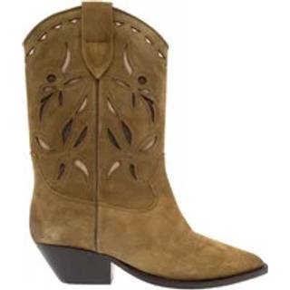 Isabel Marant Duerto suede cowboy boots - beige - EU 36