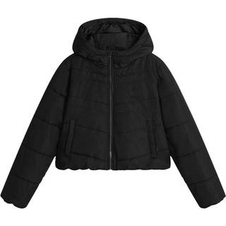 Vans - MTE Foundry Crop Puff Hood Jacket, Woman, Black, Size: M - Black - M