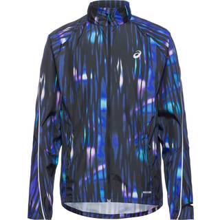 Jakke med hætte Asics ROAD LITE-SHOW PACKABLE JACKET 2011d096-400 Størrelse XL