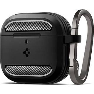 Spigen Rugged Armor matte black - AirPods 4