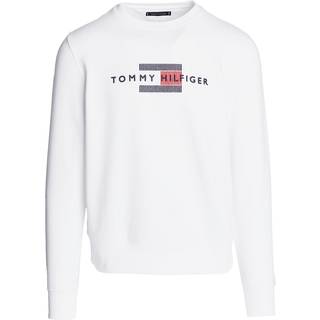 Logo Embroidery Crew Neck Sweatshirt