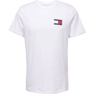 Tommy Jeans Essential Flag Logo T Shirt White