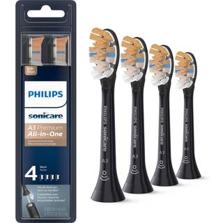 Philips Sonicare Premium All-in-One (A3) Udskiftning Tandb?rstehoveder HX9094/95 Smart genkendelse Sort 4-PK