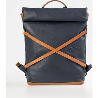 Aunts & Uncles Japan Yokohama Rolltop rygsæk blå/brun