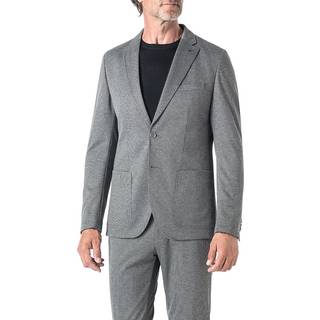 CG Herren Sakko grau meliert Slim Fit