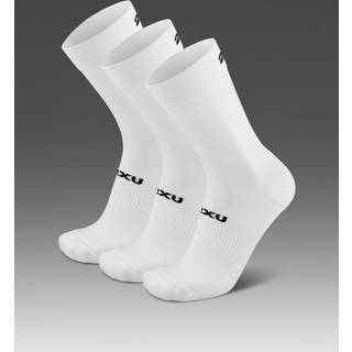 2XU Crew Socks 3 Pak - Komfortable strømper til løb, størrelse L 42-46. Køb online og opdag dine favoritter!