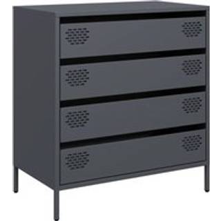 skænk 68x39x73,5 cm koldvalset stål antracitgrå