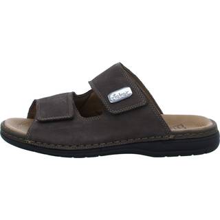 Rieker herresandaler - (Mørk brun, str. 40, Nubuck)