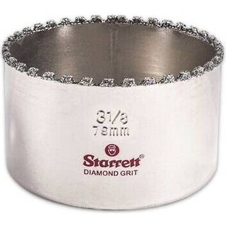 Starrett Diamond Grit Hulsav - Ideel til boring af sm? huller - 3-1/8"""" Diameter 1-5/8"""" Sk?redybde 5/8-18 Gevindst?rrelse A2/A10 Arbor Silver -