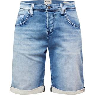 MUSTANG Herren Jeansshorts blau