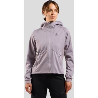 Odlo Women's Zeroweight Windproof X Warm Jacket Langrendsjakke Damer størrelse L farve grå