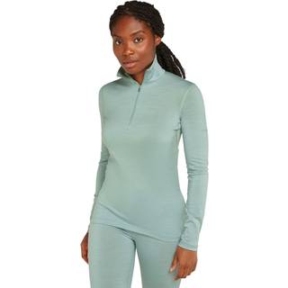 Icebreaker Women's 200 Oasis Longsleeve Half Zip Black, XL