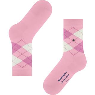 Burlington Covent Garden Mercerised Cotton Sock - Pink - Str 36/41