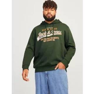 Plus Size Logo Hættetrøje