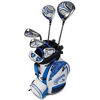 Callaway XJ Junior Golfsæt - White - Venstre - DR, FW, 7-9, SW, Putter - Callaway Standard Junior Grafit