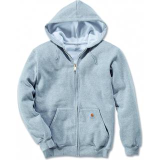 CARHARTT Hættetrøje Hooded Zip Heather Grey - XL