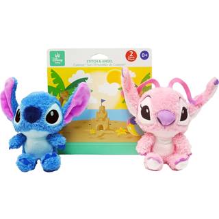 Barn föredragna - Disney Baby Lilo & Stitch Cuteeze 2 Pack Angel & Stitch Plush Stuffed Animals Experiment 626 Multicolor 6 tum