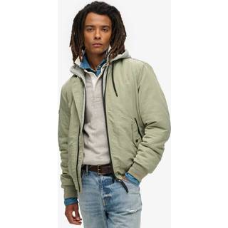 Superdry Superdry Seagrass Green Military Hooded Jacket