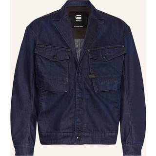 G-Startil mænd. D25178-4639-G831 Bend jakke navy (XS), Casual, Bomuld, Blå