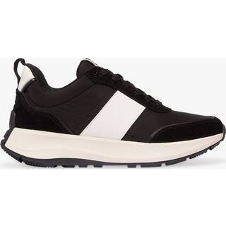 FitFlop Fitflop F-Mode Flow Fabric Suede Leather Trainers