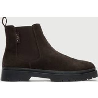 Walk London Walk London Brown Suede Callum Chelsea Boots