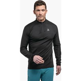 Schöffel Longsleeve Cascata Fleecesweatere Herrer størrelse 52 farve sort