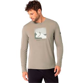 super.natural Almost Done L/S Longsleeve Herrer størrelse S farve beige