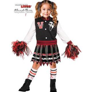 Scream for the Team! Cheerleader Kleinkinderkostüm XL / 4-6