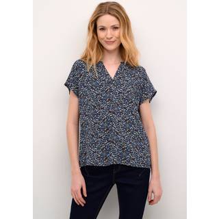 Cream CRTiah Bluse - Blå - Str 36 - Damer