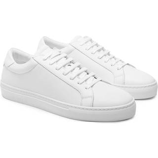 Les Deux Theodor Leather Sneakers White