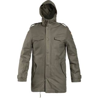Brandit BW Parka Jakke m. Flag Oliven - 4XL