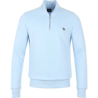 Paul Smith Half Zip Sweat Top in Sky Blue | Paul Smith | Norton Barrie - L