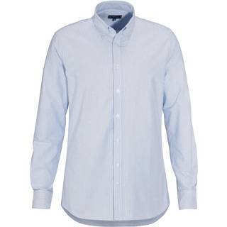 Derby of Sweden 1671021 Dawson Slim fit White/Light blue stripe L-41/42