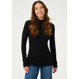 Kaffe KAronia T-shirt - Sort - Str XS - Damer