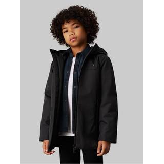 Technical Hooded Jacket - Black - 4