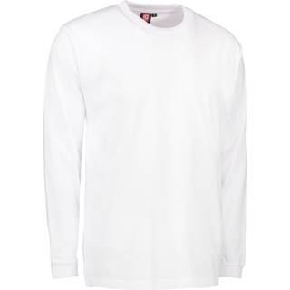 ID Pro Wear Herre Langærmet t-shirt - White - 3XL