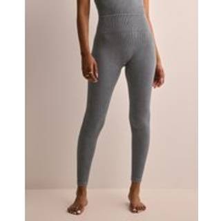 Only - Grå - Onllea Hw Seamless Stone Leggings A - XS/S